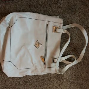 White purse